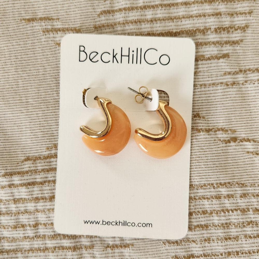 Beckhillco Coral Earrings